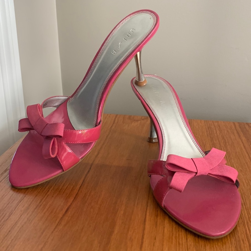 Unisa Pink open toe heel Sandals